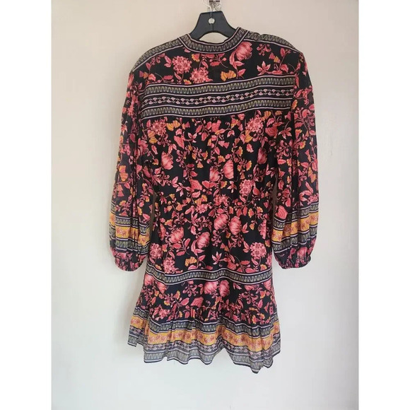 NWOT Alice + Olivia Sedona Mandarin Silk/Cotton Mini Dress Size 2 #FC412 - Picture 7 of 11